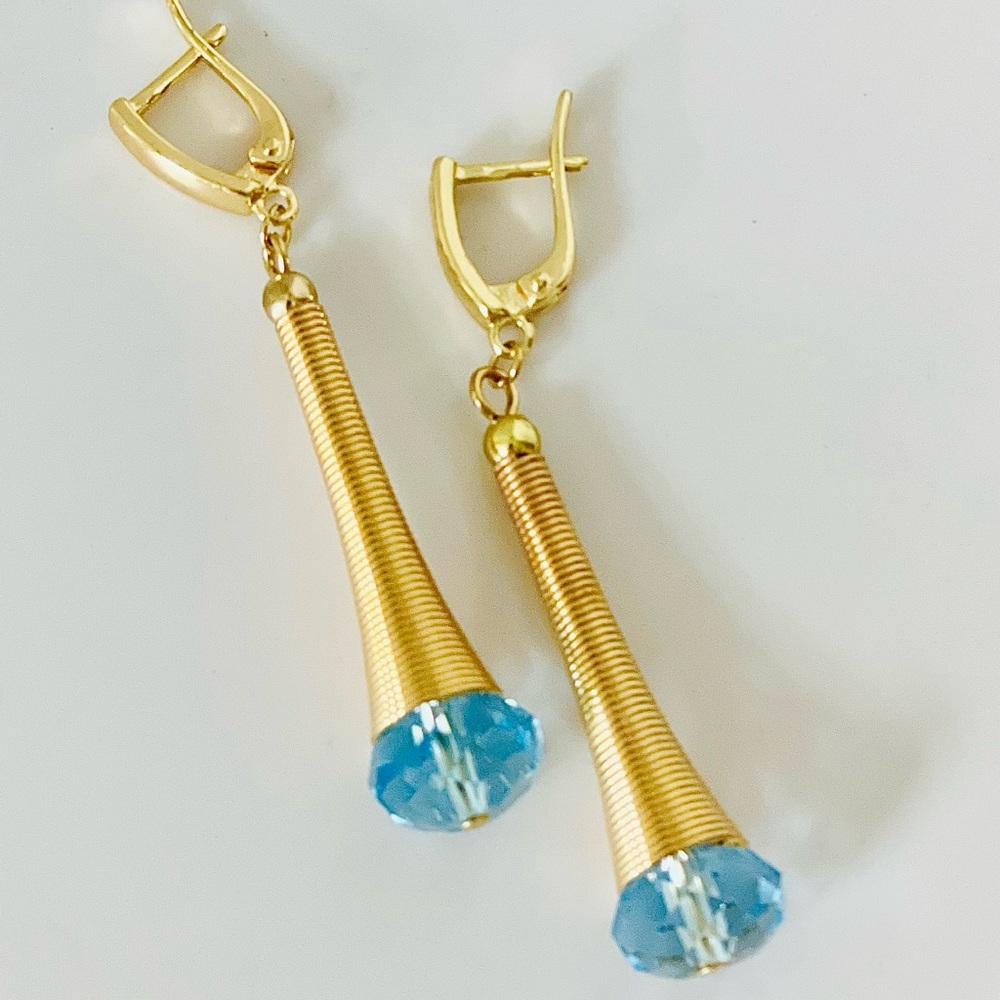 Real Crystal Swarovski Dangle earrings